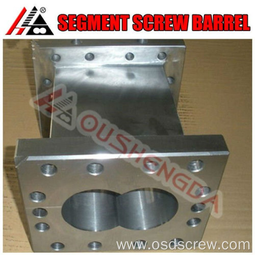 cylinder elements for parallel twin screw extruder screw segment